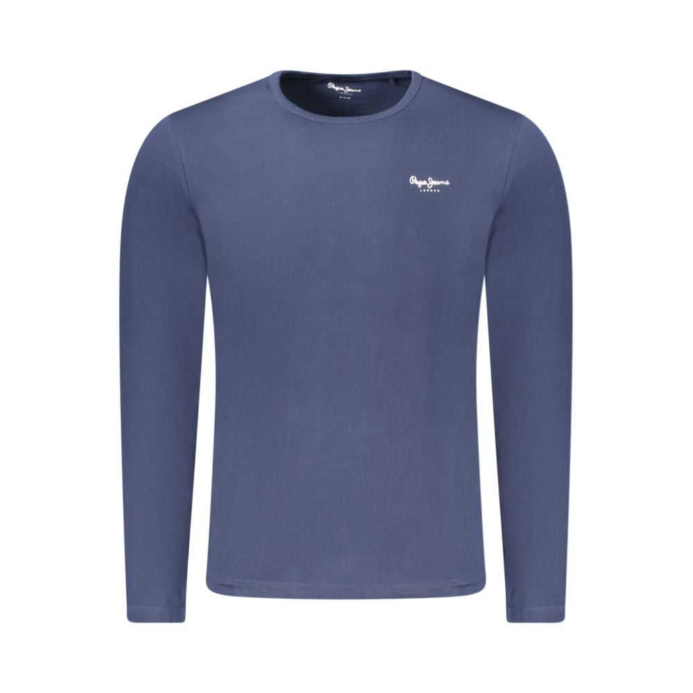 T-shirt homme en coton bleu Pepe Jeans
