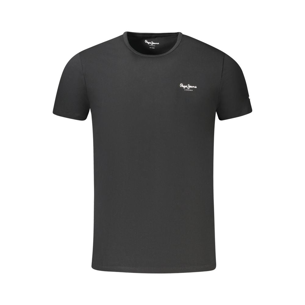 T-shirt Pepe Jeans en coton noir pour homme