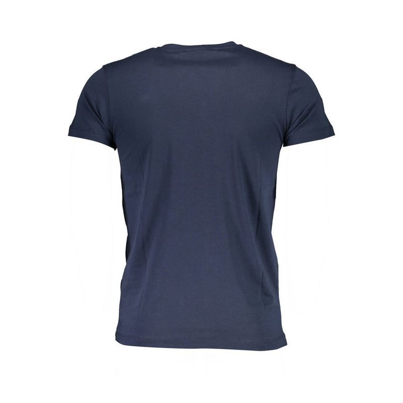 T-shirt Roberto Cavalli bleu en coton pour homme