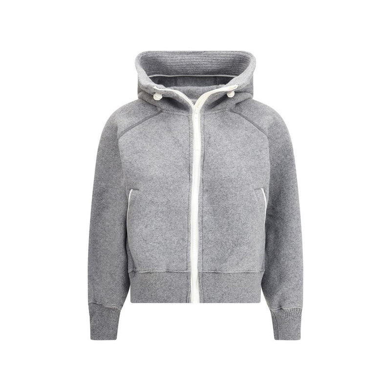 Canada Goose Blouson aviateur gris en laine