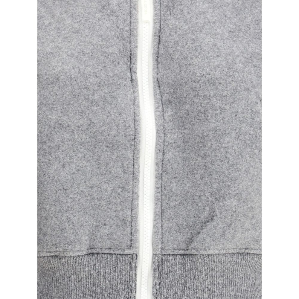 Canada Goose Blouson aviateur gris en laine