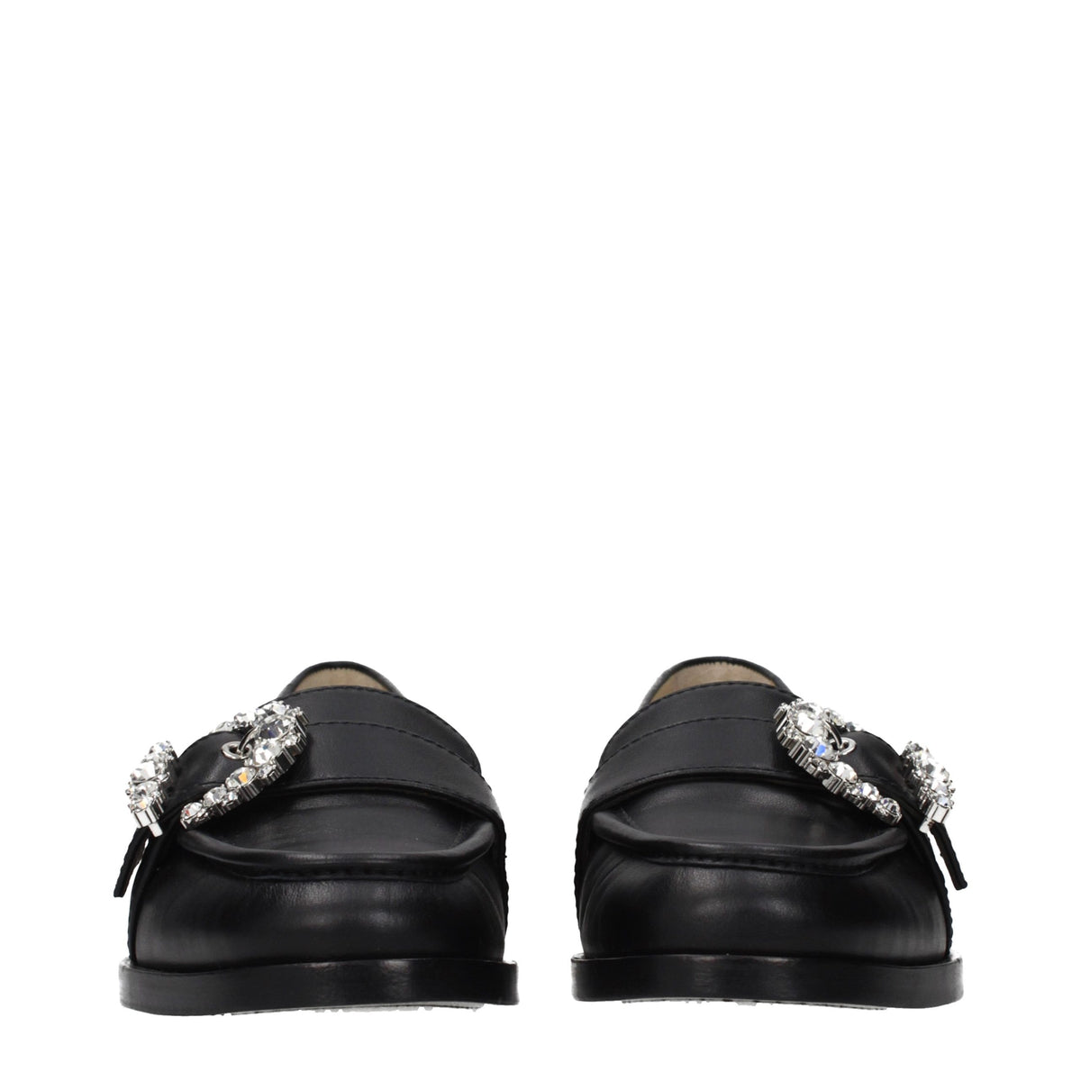 Mocassins Jimmy Choo en cuir noir