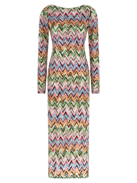 Missoni Multicolor Viscose Long Dress