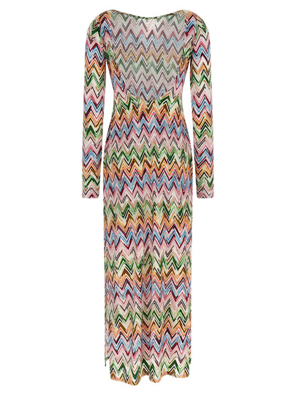 Missoni Multicolor Viscose Long Dress