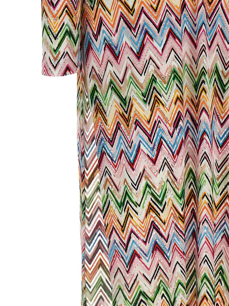 Robe longue Missoni multicolore en viscose