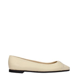 Ballerines Jimmy Choo en cuir beige
