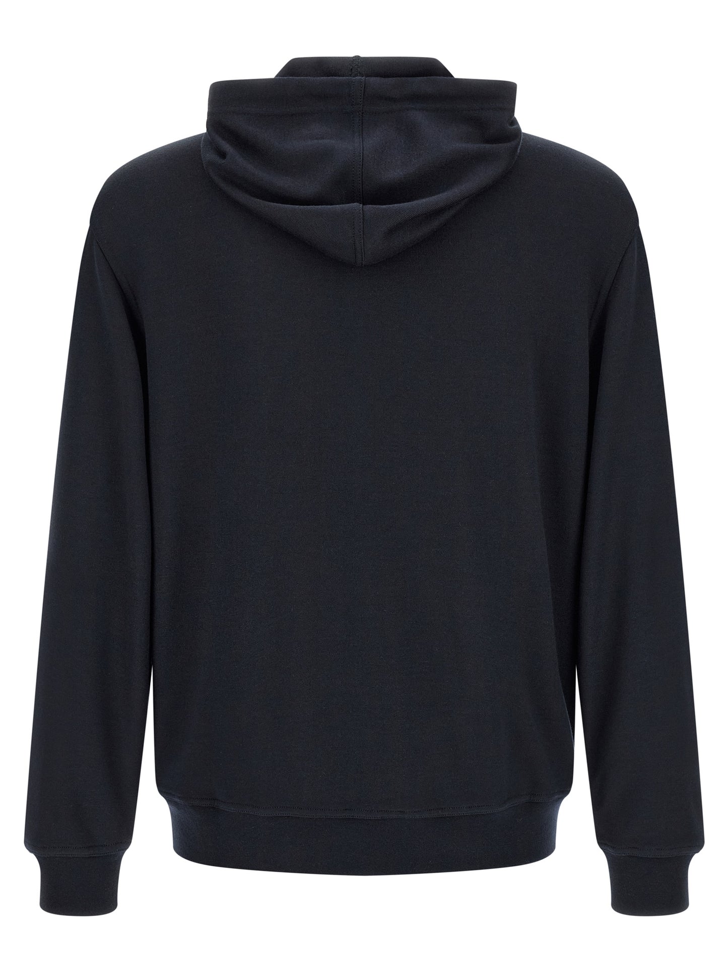 Brunello Cucinelli Blue Cashmere Sweatshirt