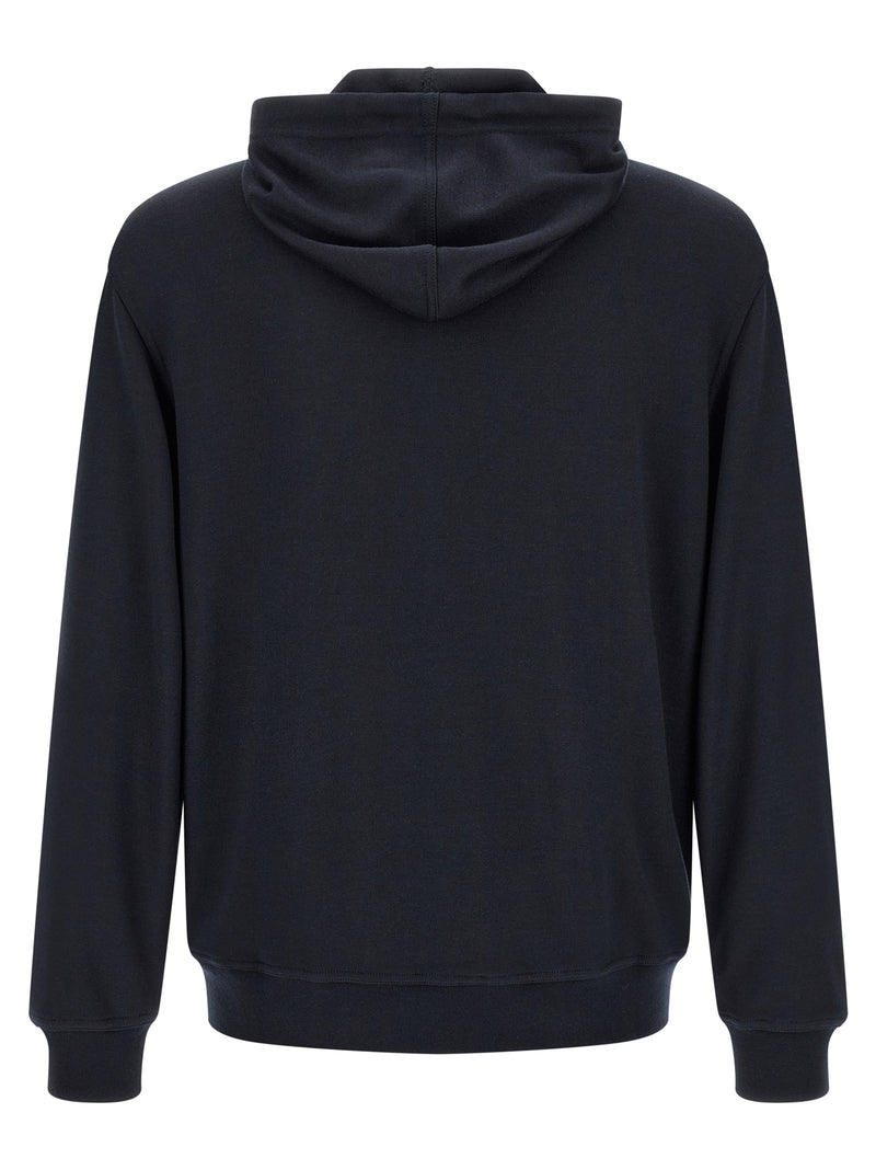 Brunello Cucinelli Sweat-shirt en cachemire bleu