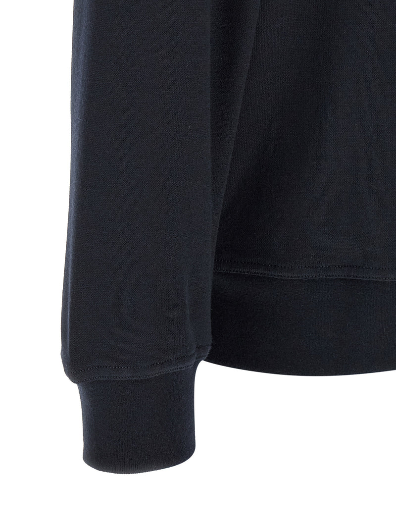 Brunello Cucinelli Sweat-shirt en cachemire bleu