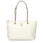 Jimmy Choo White Leather Shoulder Bag