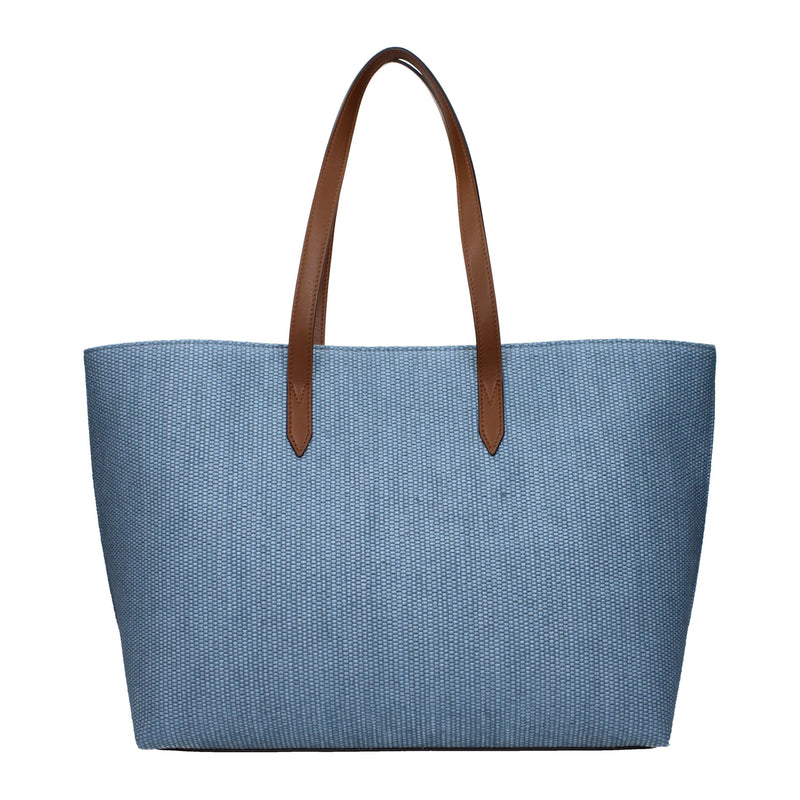 Sac bandoulière Jimmy Choo en tissu bleu clair