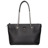 Sac porté épaule Jimmy Choo en cuir noir