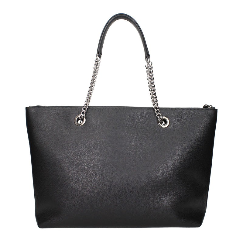 Sac porté épaule Jimmy Choo en cuir noir