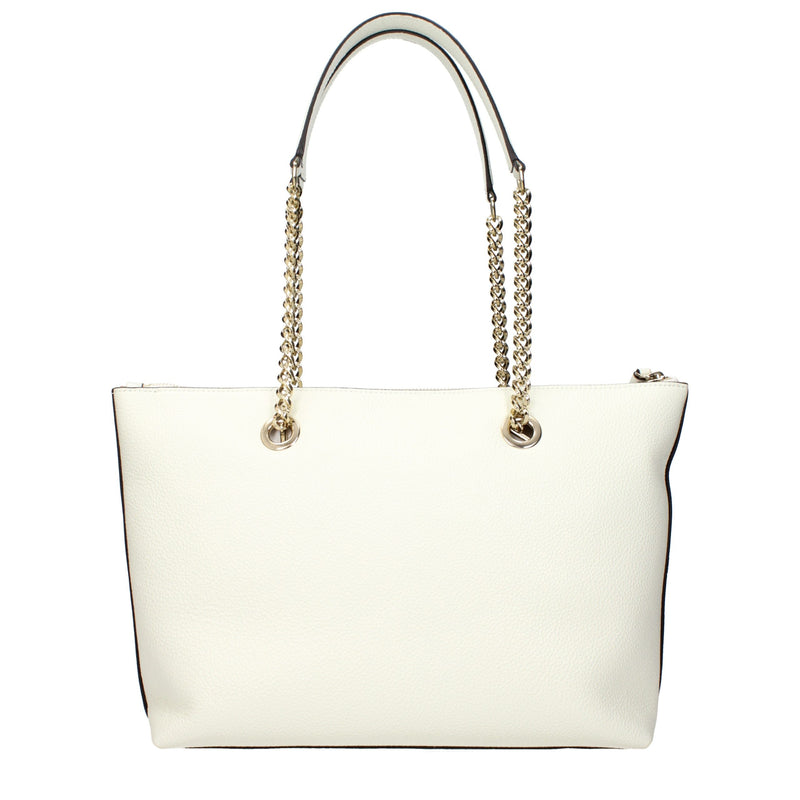 Sac bandoulière Jimmy Choo en cuir blanc