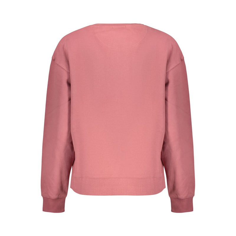 Sweat-shirt en coton rose Pepe Jeans pour femme