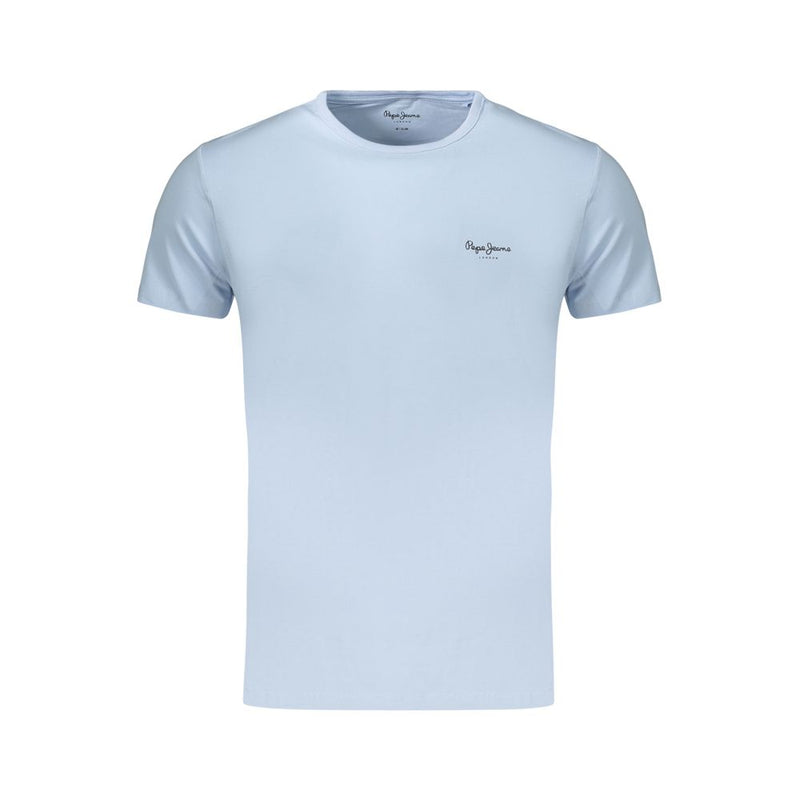 T-shirt Pepe Jeans Azzurro en coton pour homme