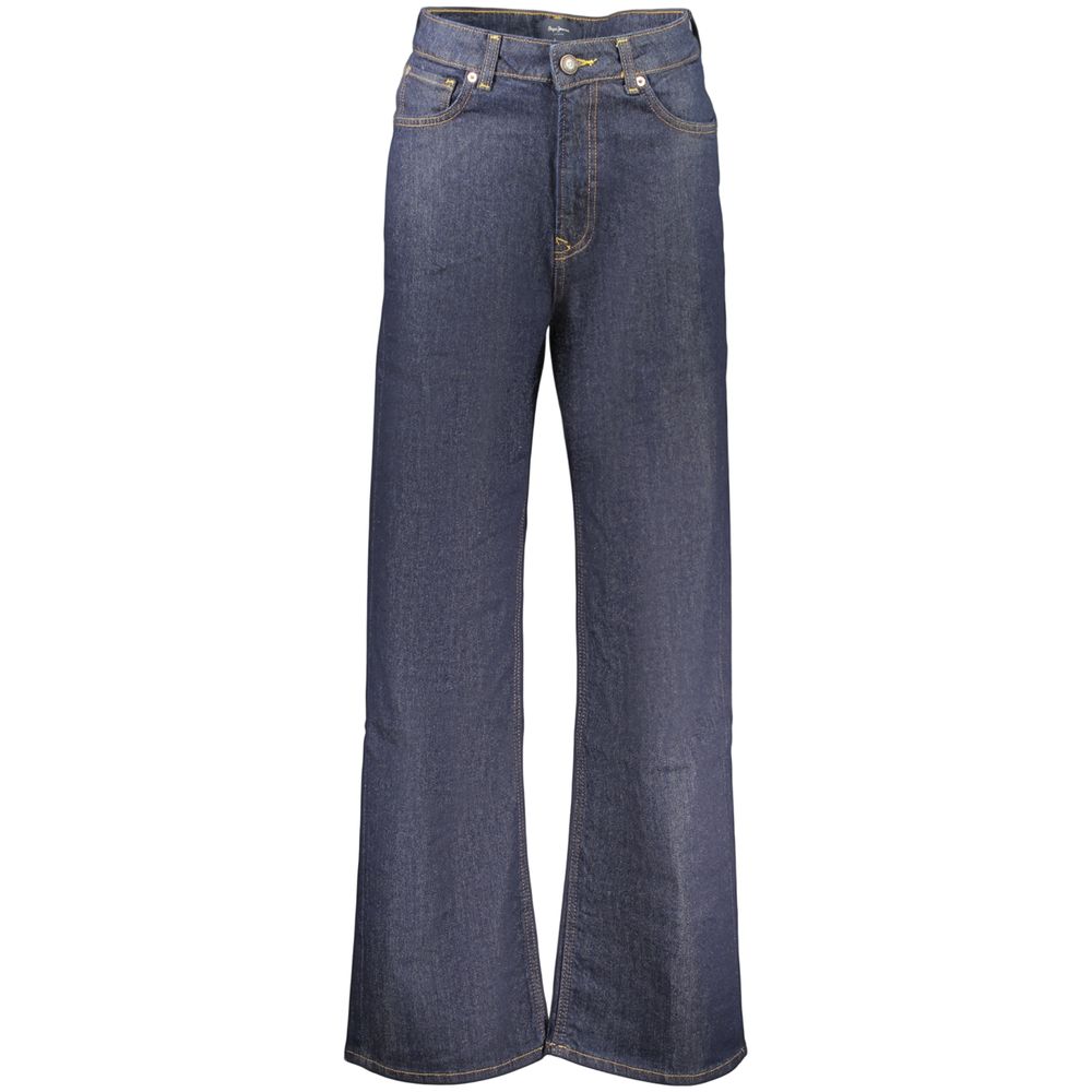 Jean Femme Pepe Jeans en Coton Bleu