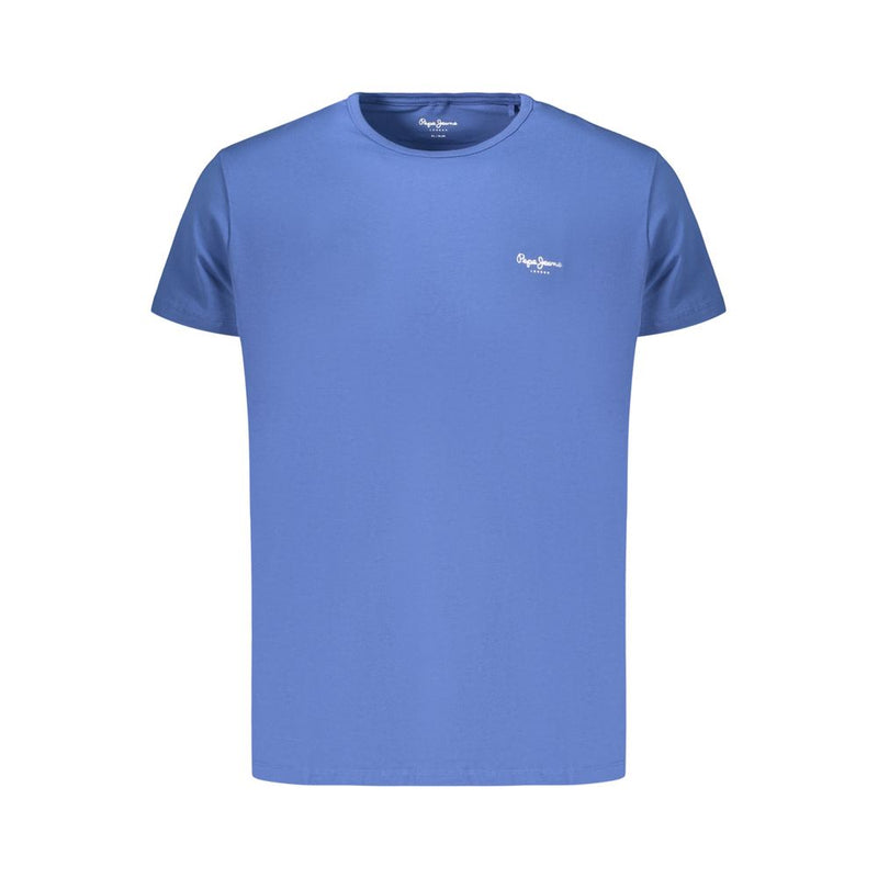T-shirt Homme Pepe Jeans en Coton Bleu