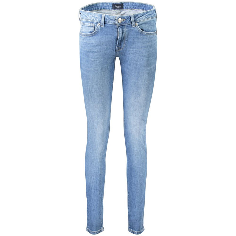 Jean Femme Pepe Jeans en Coton Bleu