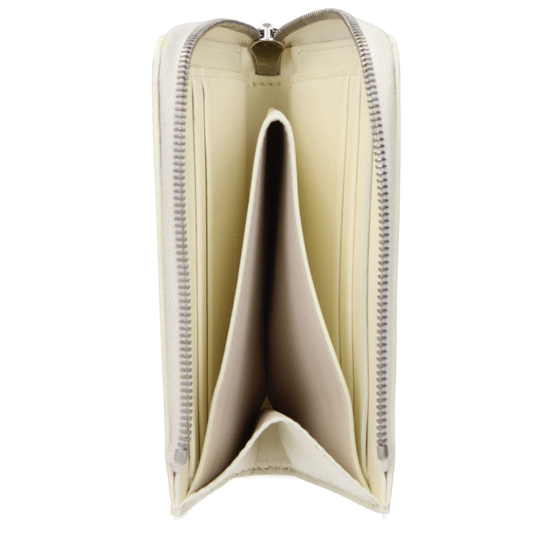 Portefeuille Jil Sander en cuir blanc