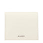 Jil Sander White Leather Wallet