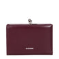 Jil Sander Red Leather Wallet