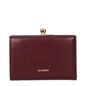 Jil Sander Red Leather Wallet