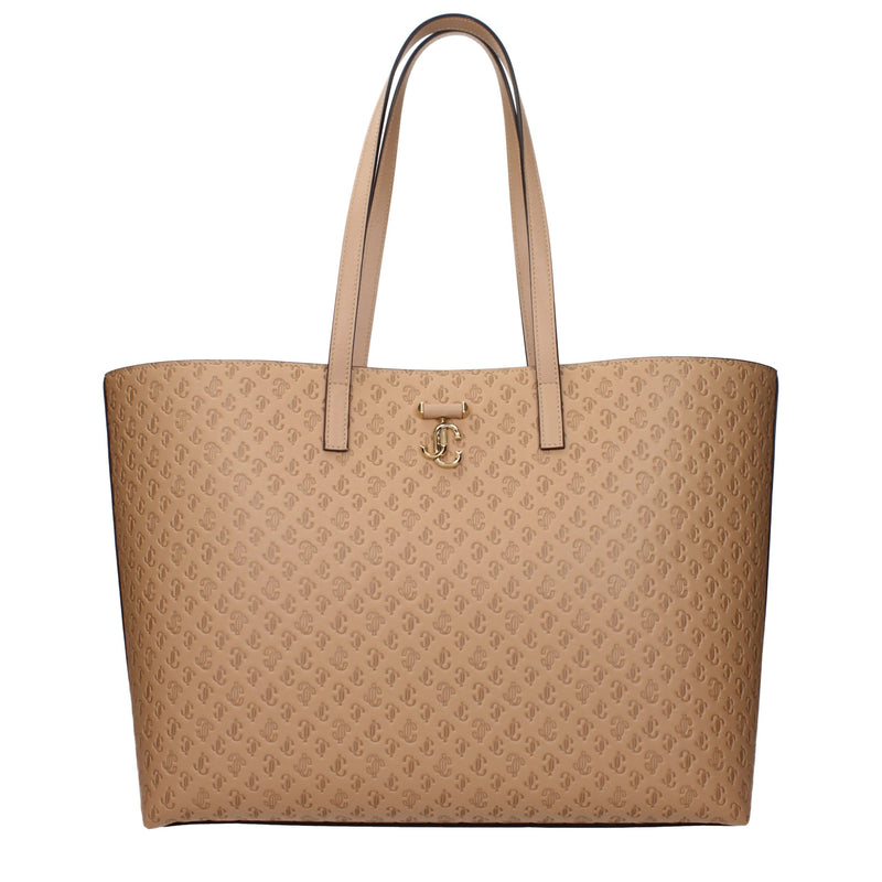 Sac à bandoulière Jimmy Choo en cuir marron