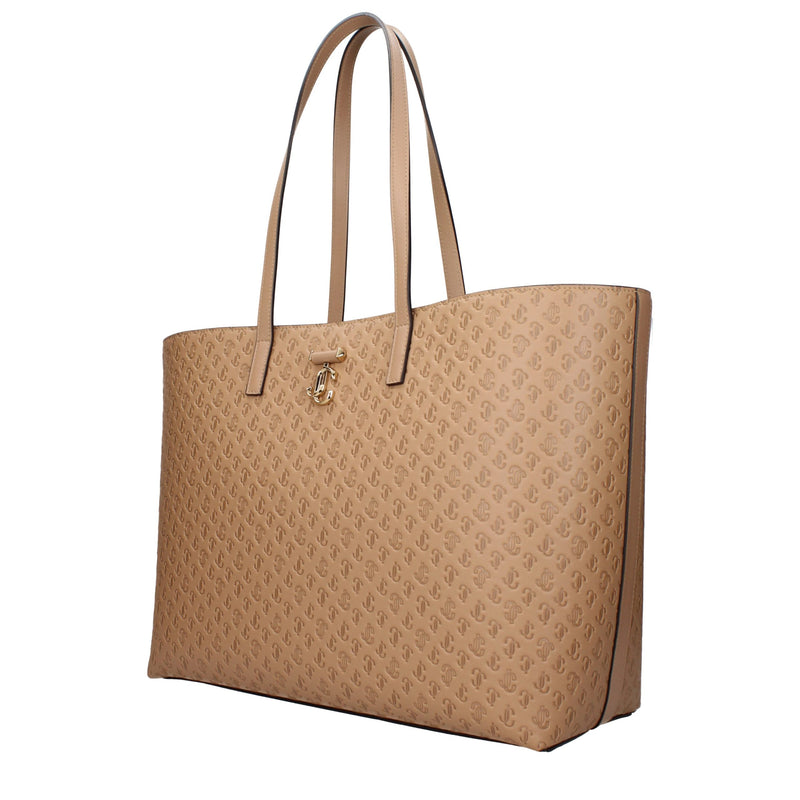 Sac à bandoulière Jimmy Choo en cuir marron
