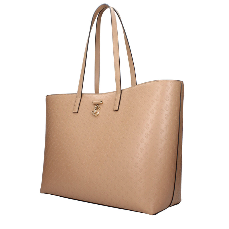 Sac à bandoulière Jimmy Choo en cuir marron