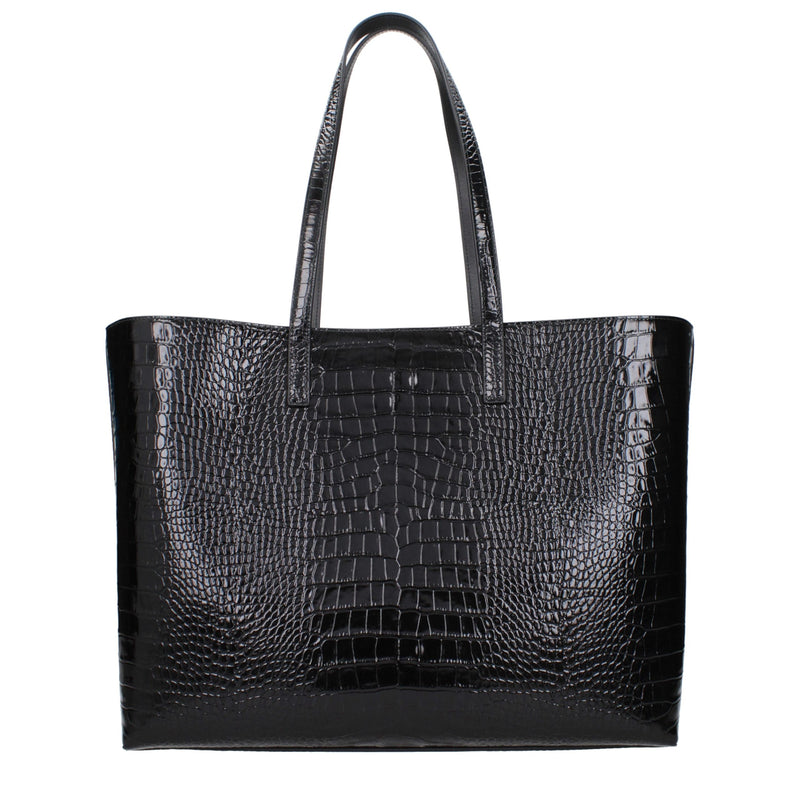 Sac porté épaule Jimmy Choo en cuir noir