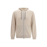 Brunello Cucinelli Beige Cashmere Sweatshirt