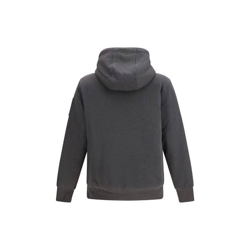 Moose Knuckles Sweat-shirt gris en polyester