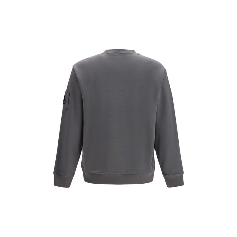Sweat-shirt en coton gris Moose Knuckles