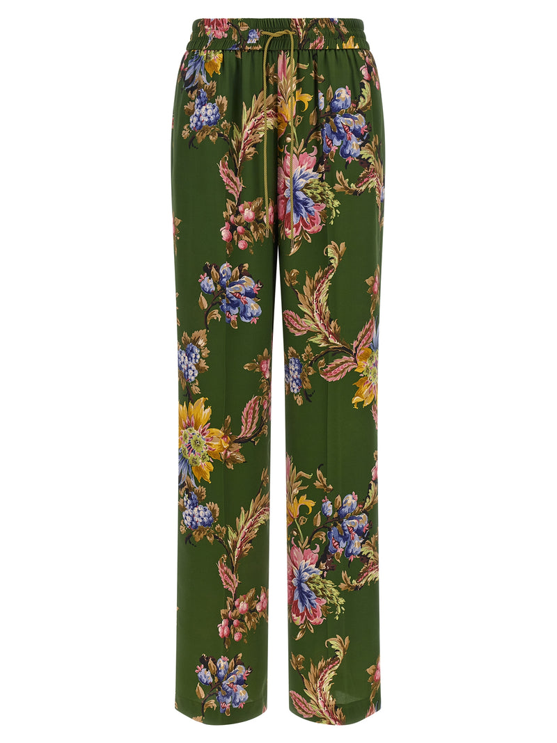 Pantalon décontracté bicolore en polyester Etro