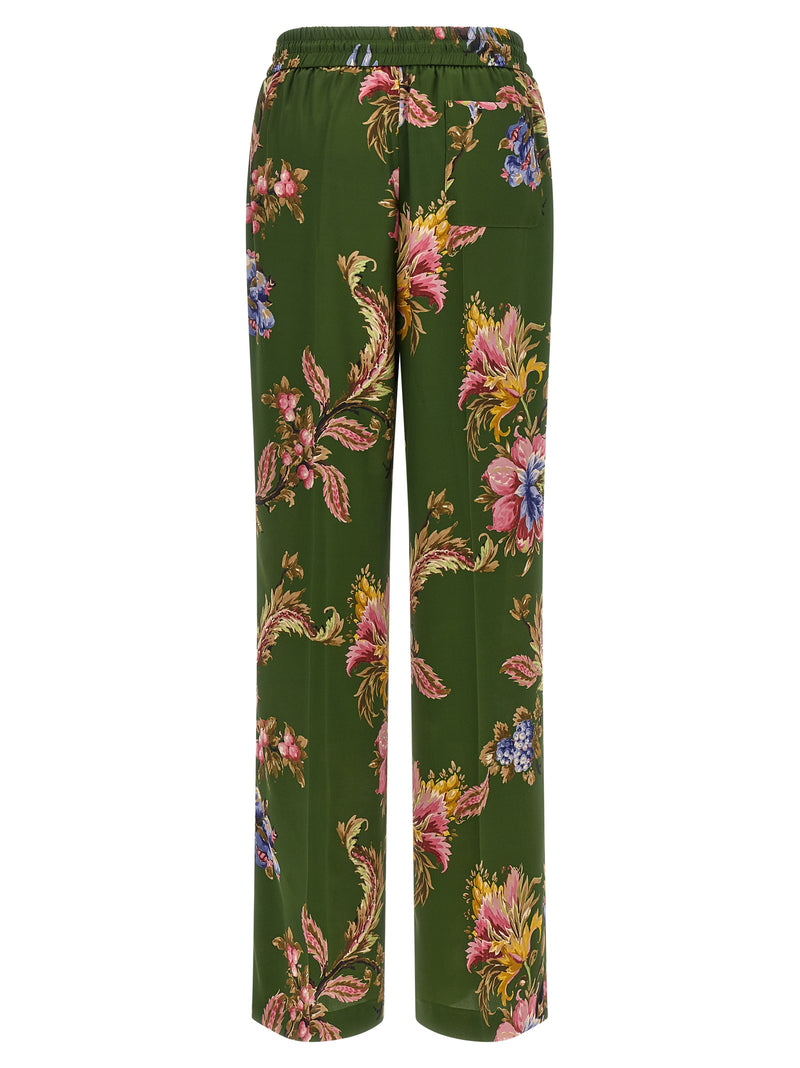 Pantalon décontracté bicolore en polyester Etro