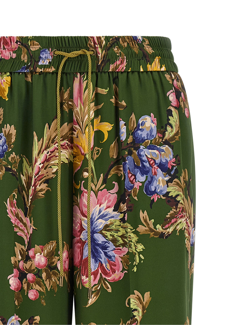 Pantalon décontracté bicolore en polyester Etro