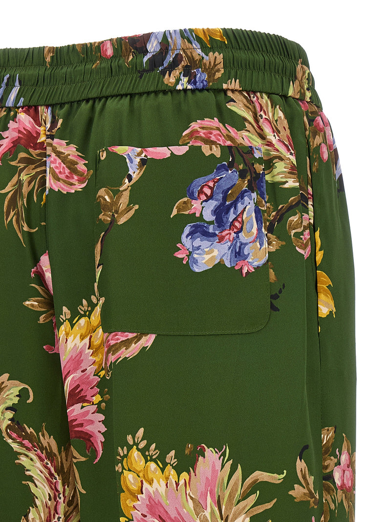 Pantalon décontracté bicolore en polyester Etro