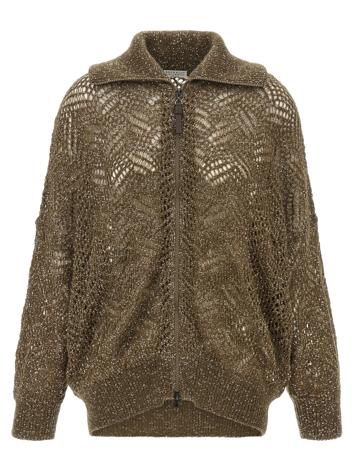 Brunello Cucinelli Gilet marron en polyamide