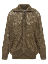 Brunello Cucinelli Gilet marron en polyamide