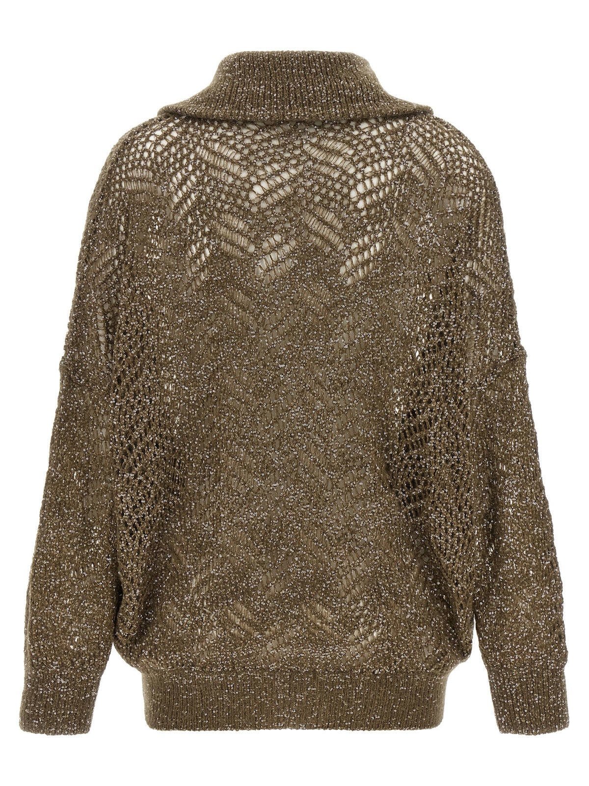 Brunello Cucinelli Gilet marron en polyamide