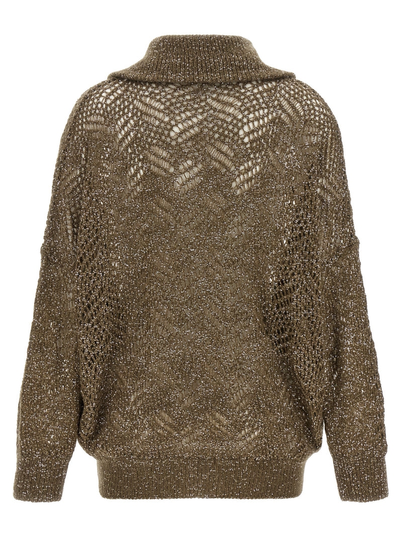 Brunello Cucinelli Gilet marron en polyamide