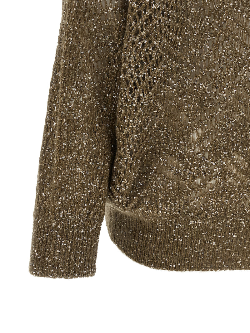 Brunello Cucinelli Gilet marron en polyamide