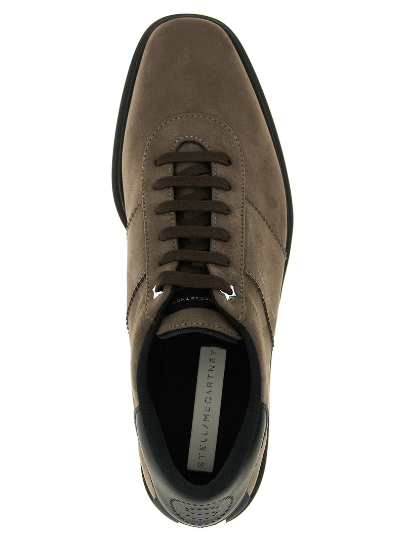 Baskets compensées Stella McCartney grises en EVA