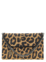 Pochette Stella McCartney en polyester marron