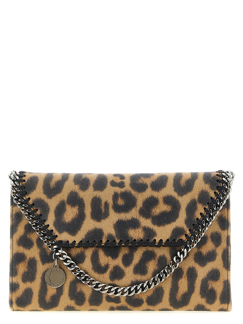 Pochette Stella McCartney en polyester marron
