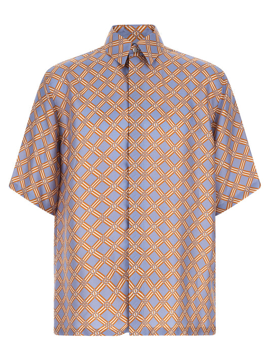 Fendi Multicolor Silk Blouse
