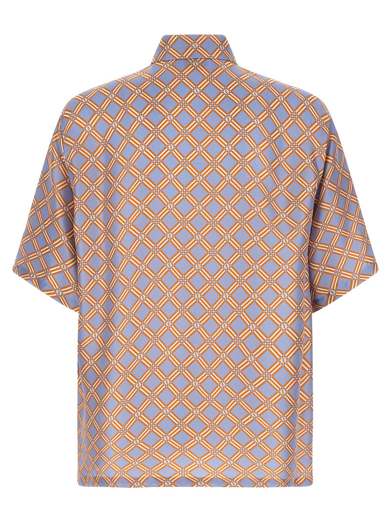 Chemisier Fendi en soie multicolore