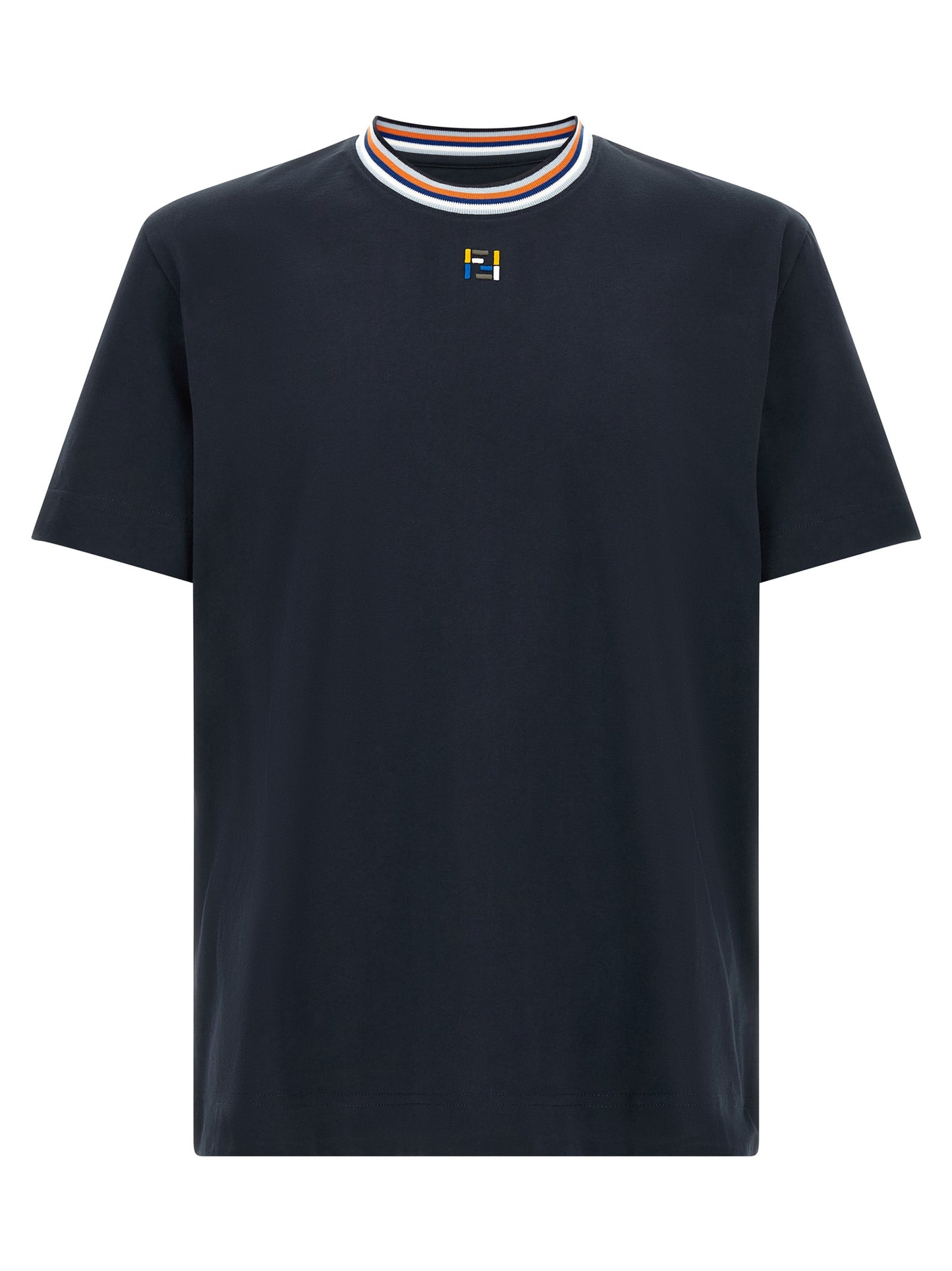 T-shirt Fendi en coton bleu