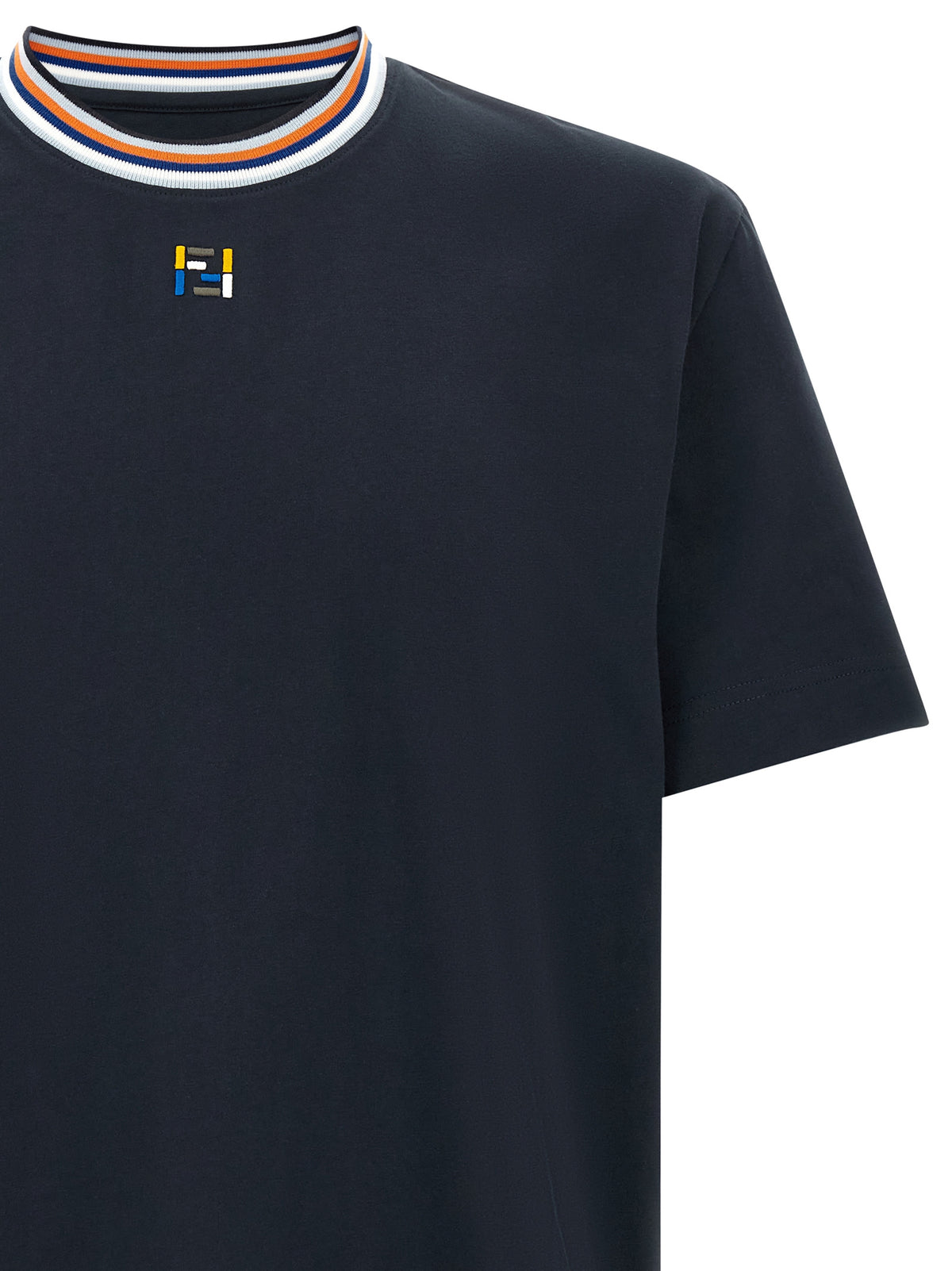 T-shirt Fendi en coton bleu